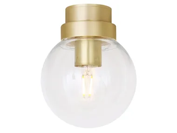 JORDAN - Brass ceiling lamp by mullan lighting - view 2